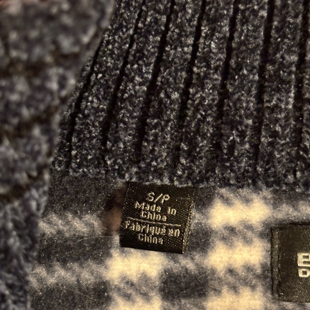 Buffalo David Bitton Navy Zip-Up Sweater - Picture 3 of 8